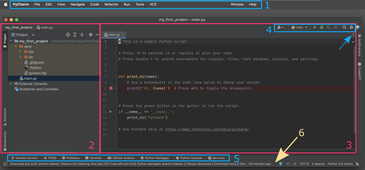 PyCharm: IDE for professional Python developers - Data Science Workbook