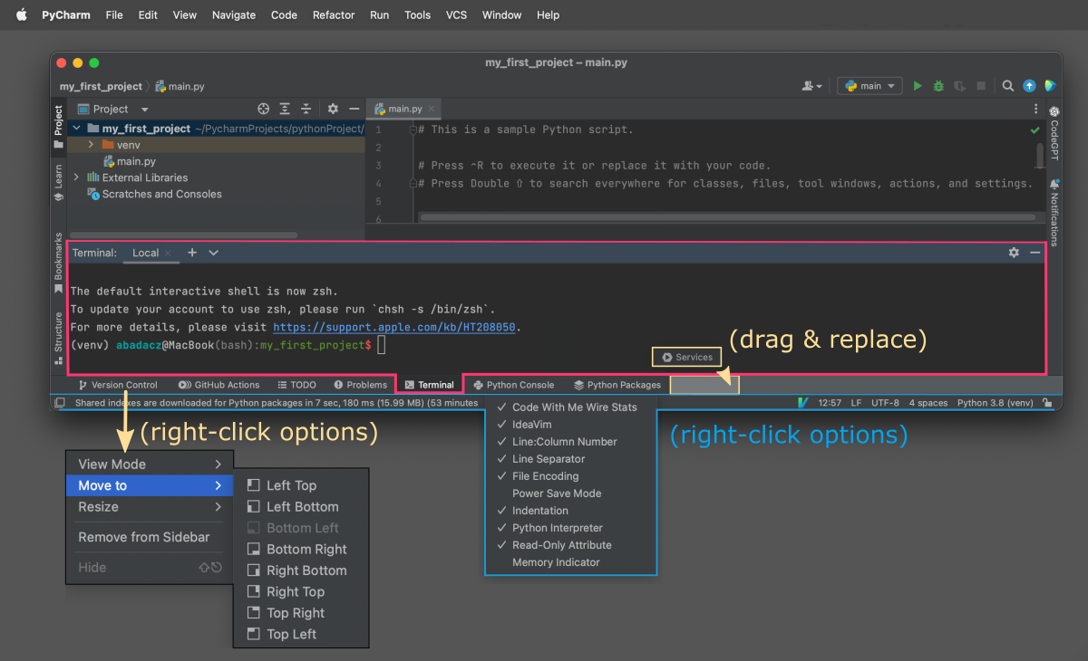 PyCharm: IDE for professional Python developers - Data Science Workbook