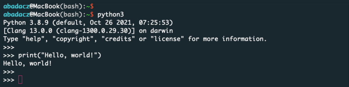 Shell & IDLE: Python code in a terminal or simple IDE - Data Science ...