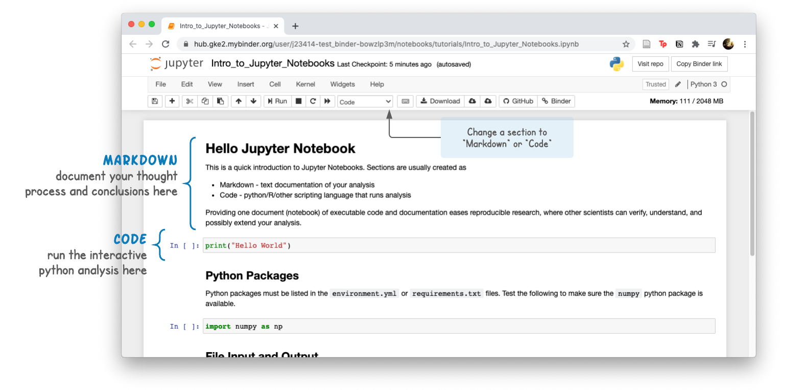 Sharing Jupyter-based reproducible pipline via MyBinder - Data Science ...