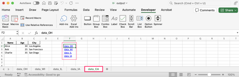 Create index for all worksheets - Data Science Workbook